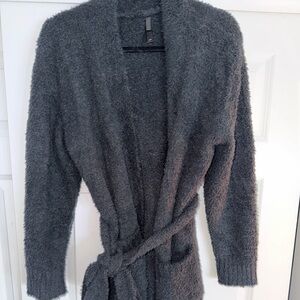 SKIMS Black Women's Robe